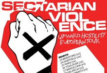 Sectarian Violence - Tour posters