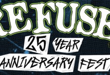 Refuse Records 25 Year Anniversary Fest poster